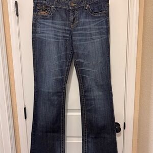 Kut from the Kloth Dark Indigo Flared Jeans